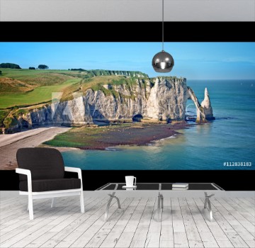 Picture of The cliff of Etretat Normandy France
